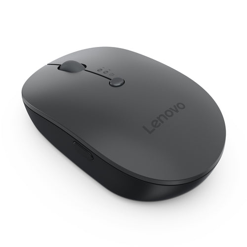 Bluetooth Optical Mouse Lenovo 2400 DPI Ambidextrous USB Type-C - Black