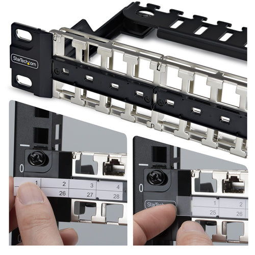 StarTech.com C6PANELSTP481UCM patch panel
