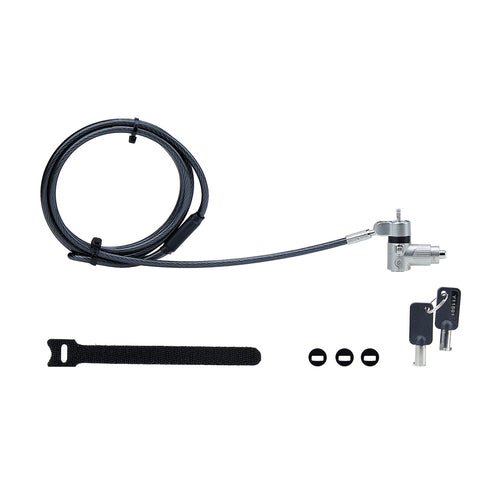 Laptop Lock StarTech.com UNIVKMKO 6.6ft Anti-Theft Cable Carbon Steel