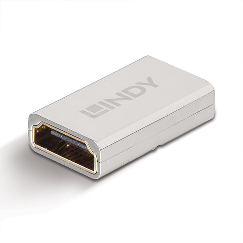 HDMI Coupler Lindy 41511 Female to Female HDMI 2.1 Silver - 41511