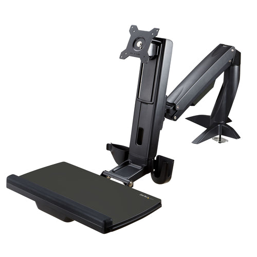 StarTech.com Sit-Stand Monitor Arm - 34" Ergonomic Desk Mount for VESA Displays