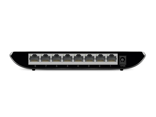 Network Switch TP-Link TL-SG1008D Unmanaged Gigabit Ethernet Full Duplex Wall Mountable - TL-SG1008D