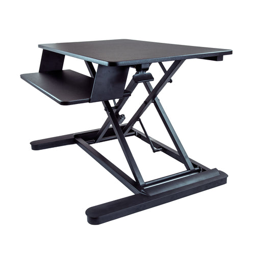 StarTech.com ARMSTSLG Sit Stand Desk Converter - 35" Adjustable Ergonomic Monitor Stand