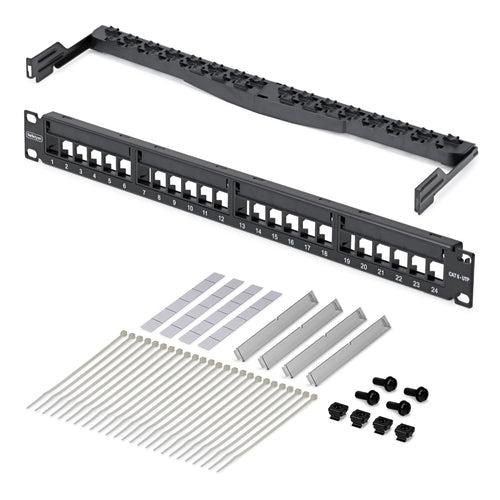 StarTech.com C6PANELUTP241UCM patch panel