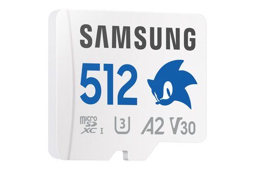 MicroSD Card Samsung MB-MD512S 512GB UHS-I 180MB/s Class 10 - MB-MD512SA/LC1