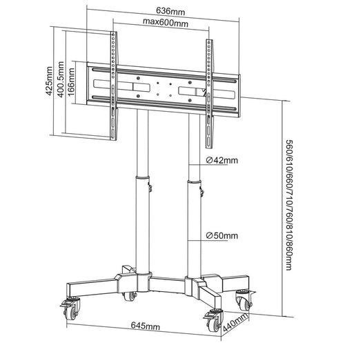 Manhattan 462679 TV mount/stand