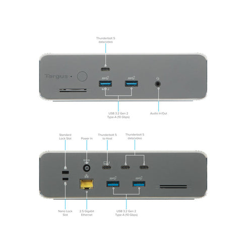 Targus DOCK230EUZ laptop dock/port replicator