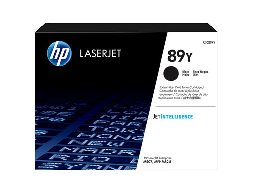 HP 89Y Extra High Yield Black Original LaserJet Toner Cartridge 20000 Pages