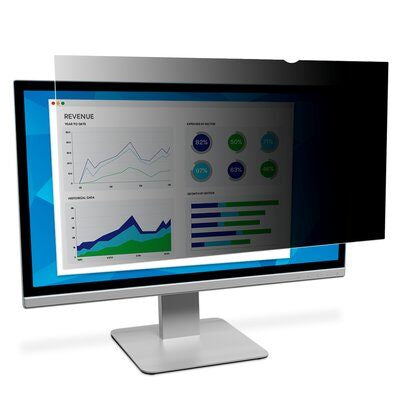 3M PF195W9B Privacy Filter 19.5" Monitor - Anti-Glare, Frameless Privacy Protection