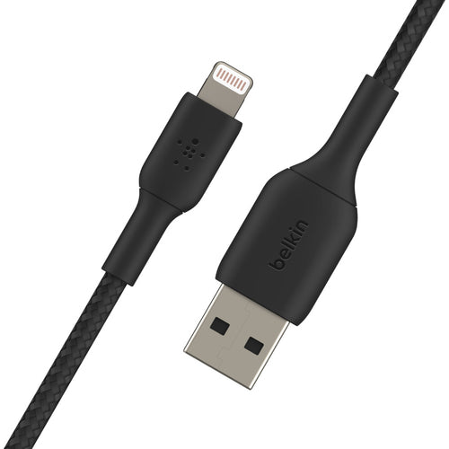 Lightning Cable Belkin CAA002BT2MBK 2m USB A Male to Male Black