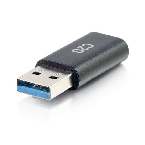 USB Adapter C2G 54427 USB-C Female to USB-A Male SuperSpeed 5Gbps - 54427