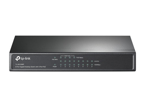 Network Switch TP-Link TL-SG1008P Gigabit Ethernet PoE Unmanaged - TL-SG1008P