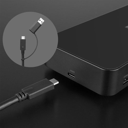 Docking Station Lindy 43366 USB-C Hybrid 2x4K HDMI USB 3.2 Gen 2 - 43366