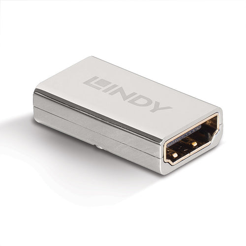 HDMI Coupler Lindy 41511 Female to Female HDMI 2.1 Silver - 41511