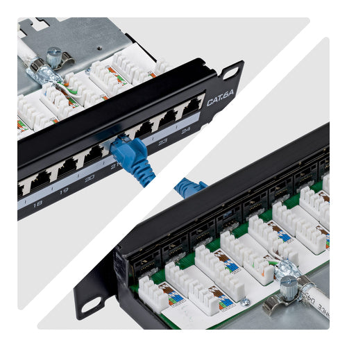 StarTech.com C6APANELSTP241UPD patch panel