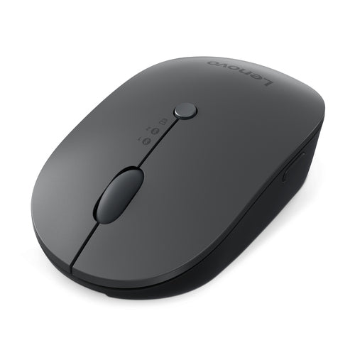 Bluetooth Optical Mouse Lenovo 2400 DPI Ambidextrous USB Type-C - Black
