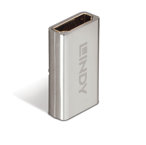 HDMI Coupler Lindy 41511 Female to Female HDMI 2.1 Silver - 41511