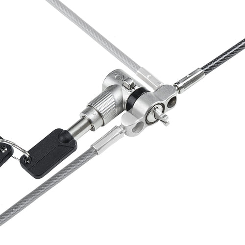 Laptop Lock StarTech.com UNIVKMKO 6.6ft Anti-Theft Cable Carbon Steel