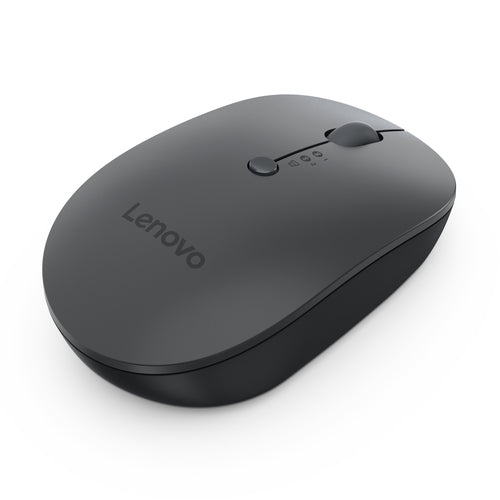 Bluetooth Optical Mouse Lenovo 2400 DPI Ambidextrous USB Type-C - Black