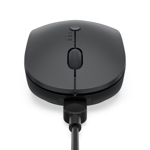 Bluetooth Optical Mouse Lenovo 2400 DPI Ambidextrous USB Type-C - Black