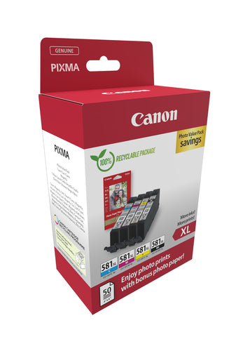 Ink Cartridge Canon 2052C006 High Yield Black Cyan Magenta Yellow 8.3ml 4 pc - 2052C006