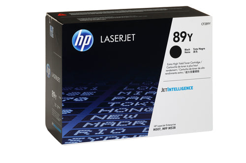 HP 89Y Extra High Yield Black Original LaserJet Toner Cartridge 20000 Pages