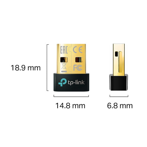 Bluetooth Adapter TP-Link UB500 5.0 Nano USB Wireless Type-A - UB500