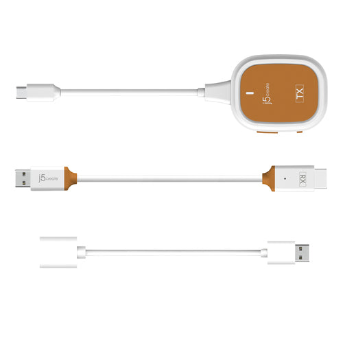 Wireless Display Adapter j5create JVWAW61 USB-C FHD Dongle - JVAW61-N