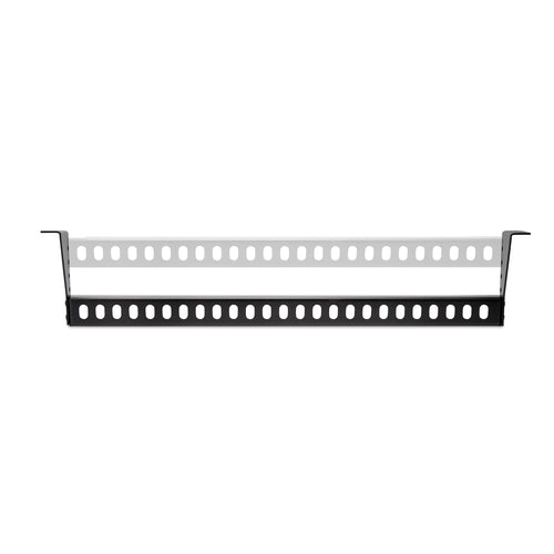 StarTech 12S Cable Lacing Bar Rack Accessory Black Steel