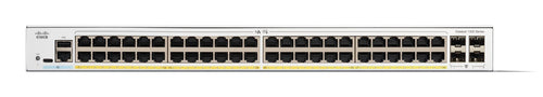 Network Switch Cisco Catalyst 1200-48P-4G 48-Port GE PoE 4x1GE SFP Managed L2/L3 - C1200-48P-4G